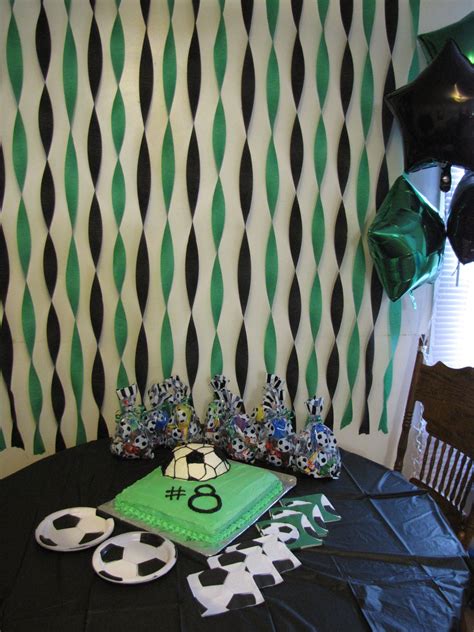 Cups 50 lunch napkins disposable paper for birthday sport theme decorations basketball baseball soccer tennis themed boy sets. Soccer Party | Soccer birthday parties, Soccer party ...