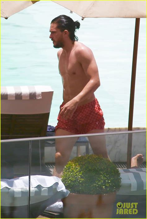 Kit Harington Goes Shirtless Bares Ripped Body Again In Rio Photo