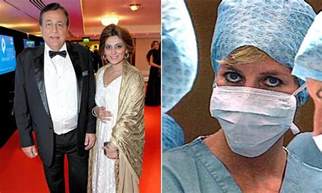 More specifically, at the time he met diana, he was a modestly paid junior surgeon employed by. Princess Diana's surgeon lover Hasnat Khan gets engaged ...