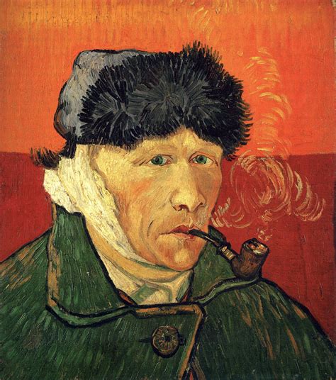 Vincent Van Gogh Self Portrait With Bandaged Ear Trivium Art