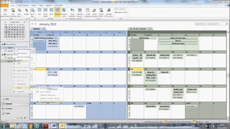 By default, schedule view only displays appointments that are marked busy, out of office, working elsewhere or tentative. View Someone Else's Calendar - YouTube