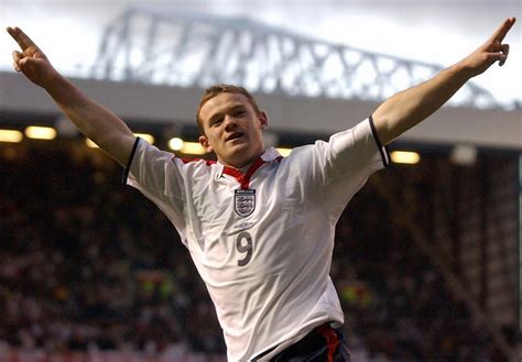 Wayne Rooney England Career In Pictures Irish Mirror Online