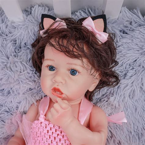 20 multi style full silicone body doll lifelike silicone reborn dolls girl doll simulation doll