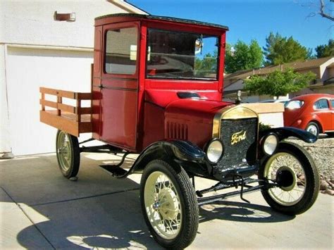 1925 Ford Model T Pickup Truck Red For Sale Photos Technical