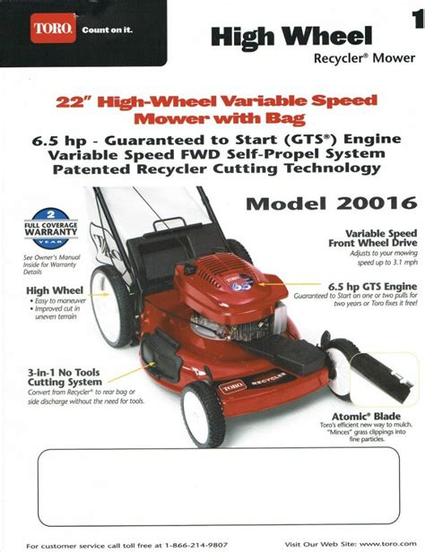 Toro Recycler Owners Manual Online