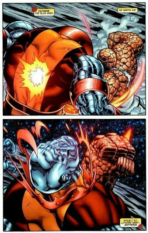Colossus Vs Thing Wiki League Of Heroes Amino