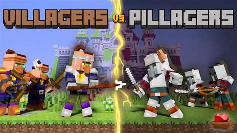 Villagers Vs Pillagers Youtube