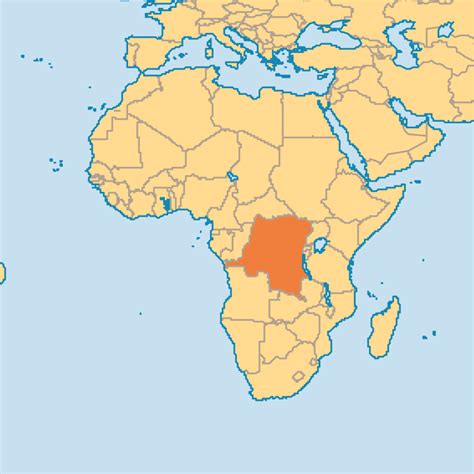 Map is showing the democratic republic of the congo with surrounding countries and international borders, district boundaries, the national capital kinshasa, district capitals, major cities, main roads. Apr 27: Congo DRC | Operation World
