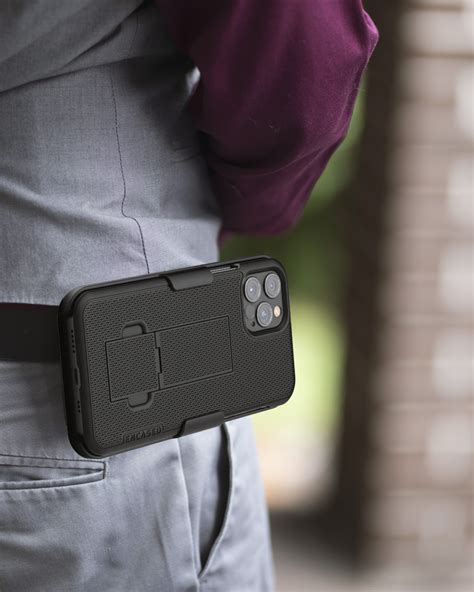 Iphone 12 Pro Duraclip Case And Holster Black Encased