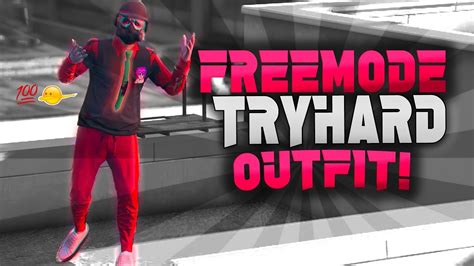 Gta 5 Online How To Create A Red Try Hardfreemode Modded Looking
