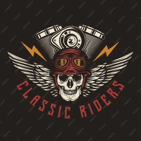 Premium Vector Vintage Motorcycle Repair Logo