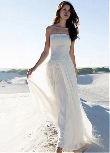 wedding dresses ball gown elegent chiffon strapless beach wedding dress with tulle embroidery