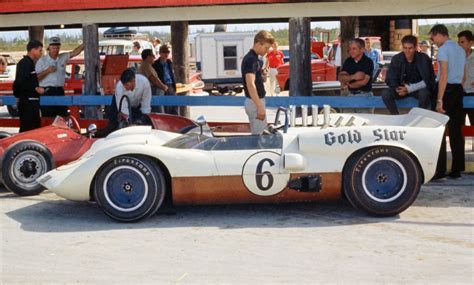 Roger Penskes Chaparral 2 In The Pits At Nassau December 3 1964
