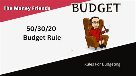The 503020 Budget Rule And How To Use It The Money Friends