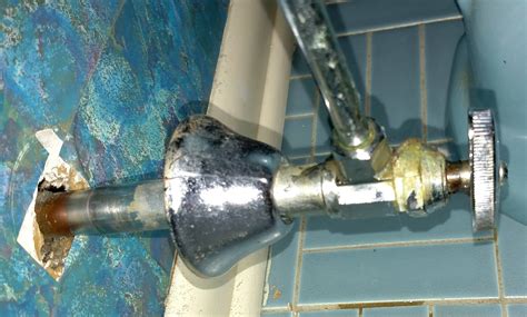 You'll need to drain water remaining in the line between the valve and fixture, so keep a bucket handy. Replace chrome toilet shut-off valve - Home Improvement ...