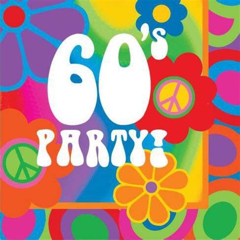 60's party color art | Hippie party