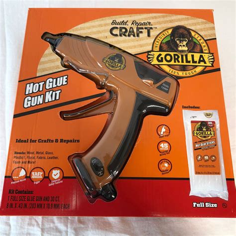 Gorilla Hot Glue Gun Set Wholesale Bidder