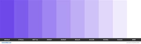Tints Xkcd Color Purpley Blue 5f34e7 Hex Paleta De Colores Colorswall