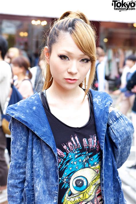 J Pop Singers In Harajuku W Glad News Galstar And Ghost Of Harlem Tokyo Fashion
