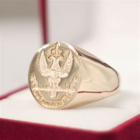 33 Degree Masonic Ring Scottish Rite Deus Meumque Jus Forefathers Art