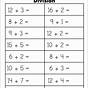 Division Math Worksheet