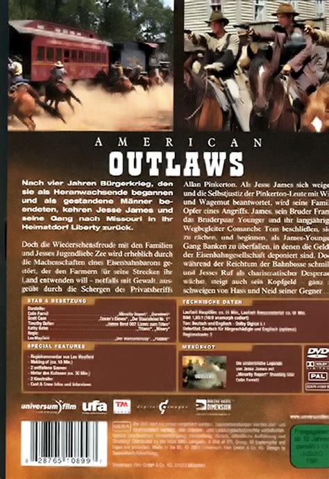 American Outlaws Dvd Oder Blu Ray Leihen Videobusterde