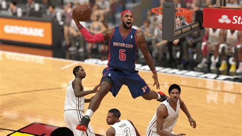 Maybe you would like to learn more about one of these? NBA2KTop5 NBA 2K14 : LeBron James alley-oop dunk over ...