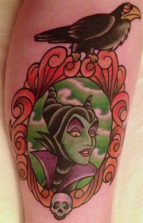 Disney Villain Tattoo Tattoos Maleficent Tattoo Body
