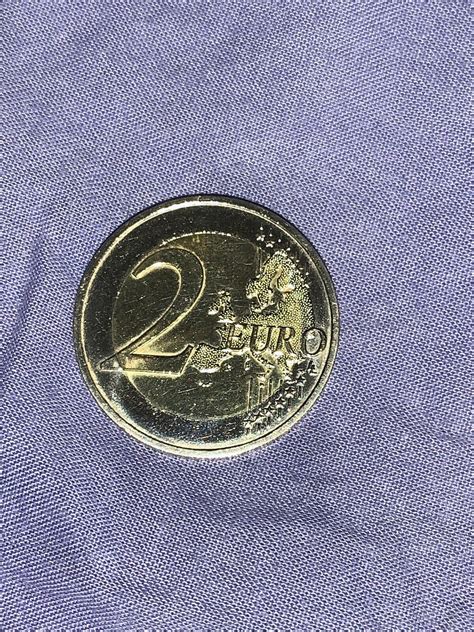 Pièce De 2 Euros Commémoration Auguste Rodin Le Penseur 2017 Monnaie