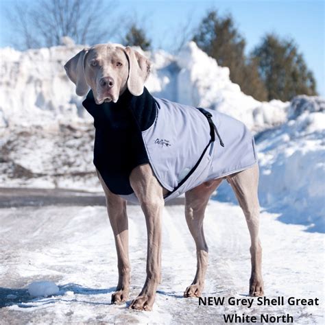 Chilly Dogs Jacket Great White North Grey Shell Unleashed