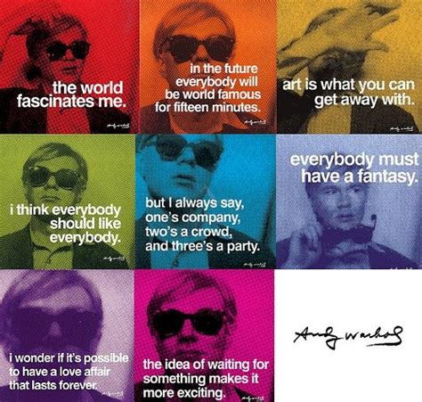 Warhol Quotes Quotesgram