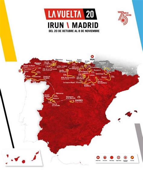 Mapa Vuelta España 2021 Vuelta A España 2021 Will Start Inside Of The Burgos Arranca La