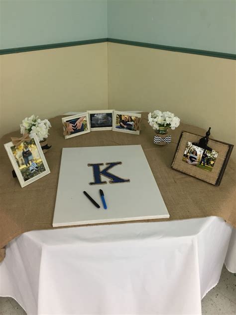 Create or find a wedding, baby, college, or housewarming registry or a registry for any special occasion. Register table for Baby Shower | Shower decorations, Baby ...