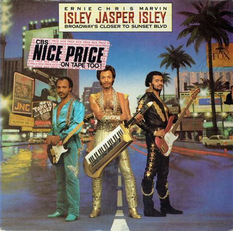 Isley Jasper Isley Broadways Closer To Sunset Blvd 1987 Vinyl