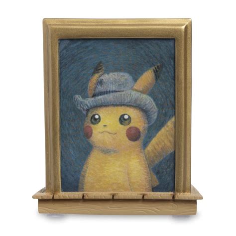 Pok Mon Center Van Gogh Museum Pikachu Inspired By Self Portrait