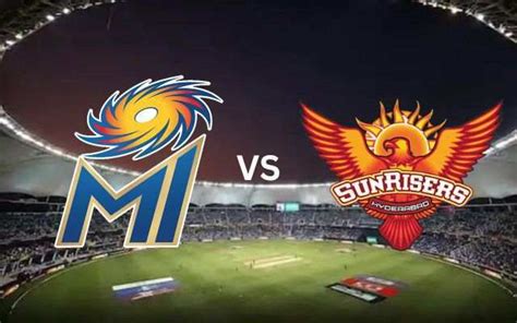 Mumbai Indians Vs Sunrisers Hyderabad Who Will Win Today Match In Ipl