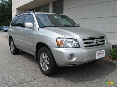 2005 Millenium Silver Metallic Toyota Highlander V6 4wd 15276920 Photo