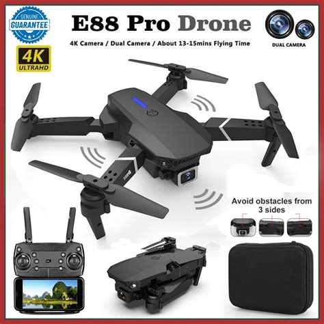 E88 Drone 4k Hd Dual Camera Remote Control High Altitude Video