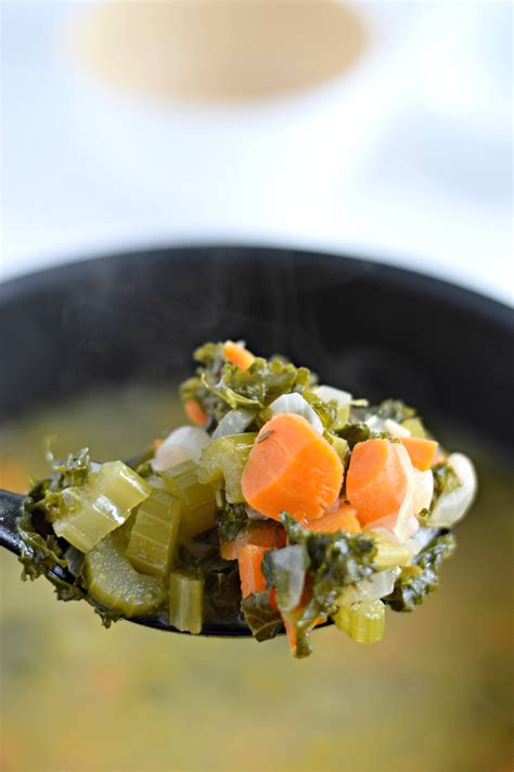 Winter Kale Vegetable Soup - Isabel Eats