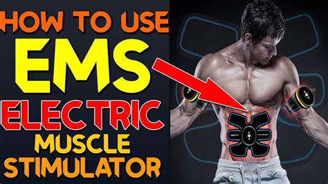 How To Use Ems Electric Muscle Stimulator Vibratory Stimulator