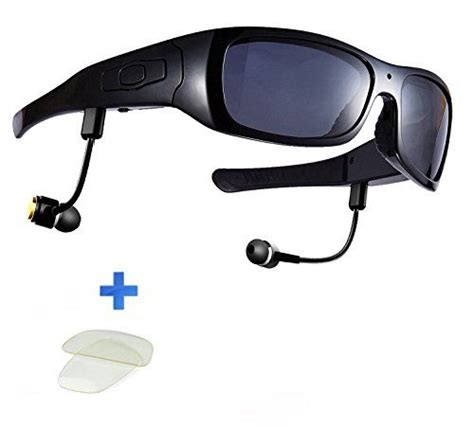 Forestfish Reflective Sunglasses Covert Cameras Bluetooth Stereo