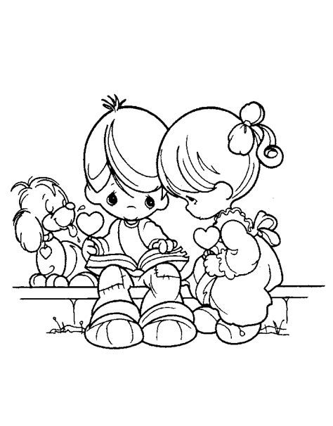 Color the pages with them and that is also called a mother and child bonding. Precious Moments for Love Coloring Pages >> Disney ...
