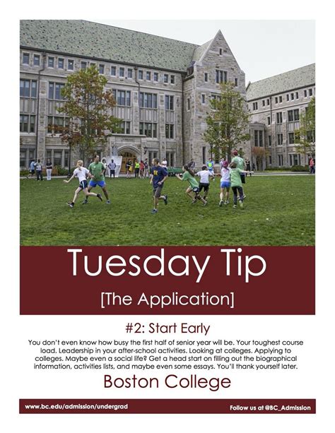 Boston College Admission on Twitter | College admission, College advice, College
