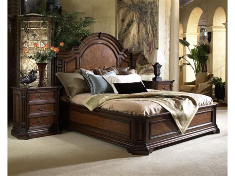 Bedroom furniture furniture intended for use in a bedroom; Fine Furniture Design | King-Mantle-Bed-810-267 | Fine ...