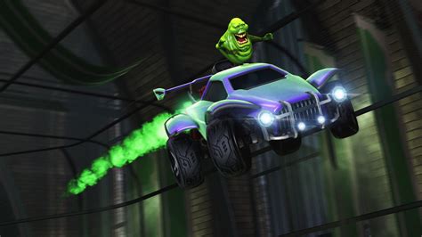 Celebrate Ghostbusters In Rocket Leagues Haunted Hallows Rocket