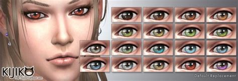 Vampires Eye Colors Default Non Default Replacement At