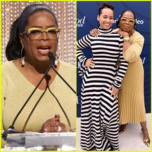 Oprah Winfrey Honored By Alicia Keys At Thr Event Reveals Her Gift