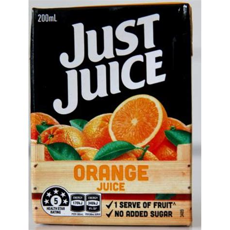 200ml Just Juice Orange