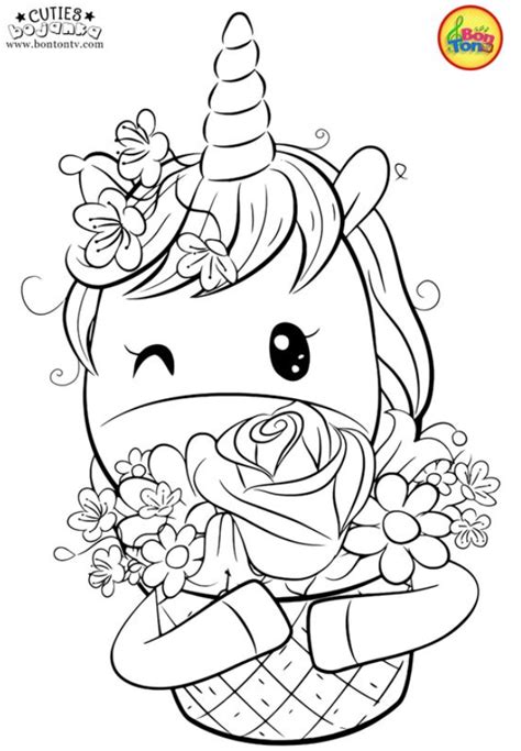 Cuties Coloring Pages For Kids 1 Coloring Pages Printables