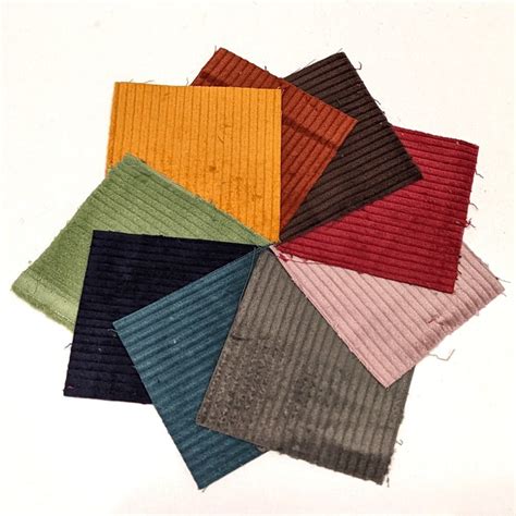 Corduroy Swatch Pack Plain Fabrics Ray Stitch